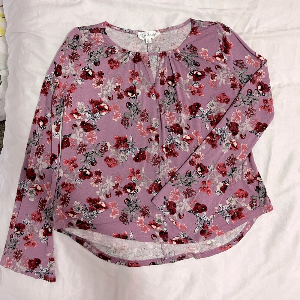 Cloud Chaser Floral Long Sleeve Top